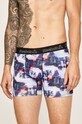 Reebok - Bokserki (2 pack) F8191 wzorzyste czarny F8191