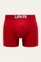 červená Boxerky Levi's (2-pack) Pánský