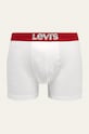 Boxerky Levi's (2-pack) pletenina bílá 37149.0186