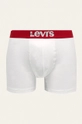 bílá Boxerky Levi's (2-pack) Pánský