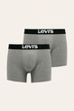 Boxerky Levi's (2 pack) pletenina šedá 37149.0188