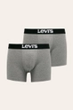 szary Levi's - Bokserki (2 pack) Męski