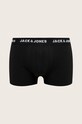 Jack & Jones - Bokserki (5-pack) dzianina czarny 12142342