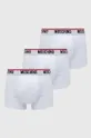 biały Moschino Underwear Bokserki (3-pack) Męski