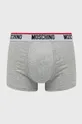 Bokserice Moschino Underwear siva
