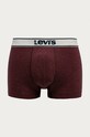 Levi's - Боксери (2-pack) трикотаж бордо 37149.0391