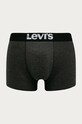 Levi's - Боксери (2-pack) трикотаж сірий 37149.0404