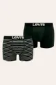 černá Boxerky Levi's (2-pack) Pánský