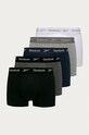 Reebok - Boxerky (5-pak) U5.C8285 pletenina čierna U5.C8285