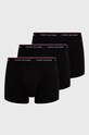 Tommy Hilfiger - Bokserki (3-pack) dzianina czarny UM0UM00010.NOS