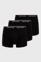Tommy Hilfiger - Μποξεράκια (3-pack) εφαρμοστό σορτς μπόξερ μαύρο UM0UM00010.NOS