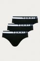 Tommy Hilfiger - Slipy (3-pak) pletenina čierna UM0UM01227.NOS