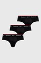 Reebok slipy C8259 (3-pack) dzianina czarny C8259