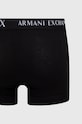 Boxerky Armani Exchange (2-pak) 956001.CC282 černá AA00