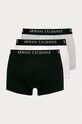 Armani Exchange - Boxerky (3-pak) pletenina sivá 956000.CC282