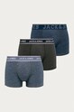 Jack & Jones - Bokserki (3-pack) dzianina szary 12168858