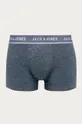 Jack & Jones - Boxerky (3-pak) sivá