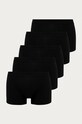 Jack & Jones - Boxerky (5-pak) pletenina čierna 12176266