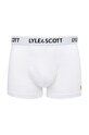 Lyle & Scott - Bokserki BARCLAY (3-PACK) BARCLAY.001 biały AA00
