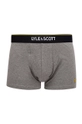 Lyle & Scott - Boxerky FERGUS (3-pak)  95% Bavlna, 5% Elastan