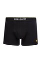 Lyle & Scott Bokserki (3-pack) FERGUS.035 czarny AA00