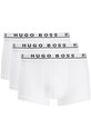 Boxerky Boss (3-pack) pletenina bílá 50325403.NOS