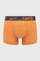 Nike bokserki (2-pack) pomarańczowy
