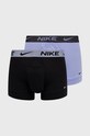 Boxerky Nike pletenina fialová KE1077