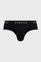 Versace slipy (2-pack) AU04019.NOS czarny AA00