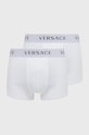 Boxerky Versace ( 2-pack) pletenina bílá AU04020.NOS