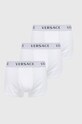 Versace bokserki (3-pack) dzianina biały AU04320.NOS