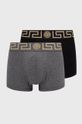 Versace Bokserki (2-pack) bawełna czarny AU10181.NOS