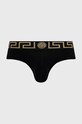 Odzież Versace slipy (3-pack) AU10327.NOS czarny