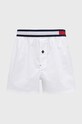 Μποξεράκια Tommy Hilfiger ύφασμα λευκό UM0UM01376.NOS