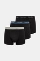 Boxerky Calvin Klein 3-pack pletenina černá 0000U2662G.NOS