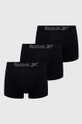 czarny Reebok Bokserki (3-pack) U5.C8264 Męski