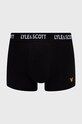 Lyle & Scott Bokserki (3-pack) BARCLAY.002 czarny AA00