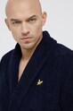 Lyle & Scott Szlafrok LUCAS.9058 granatowy AA00