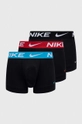 czarny Nike bokserki 3-pack Męski