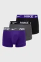 μωβ Nike - Μποξεράκια (3-pack) Ανδρικά