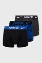 Nike bokserki (3-pack) dzianina niebieski KE1156