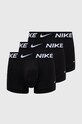 Nike bokserki (3-pack) dzianina czarny KE1156