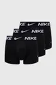 μαύρο Nike - Μποξεράκια (3-pack) Ανδρικά