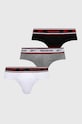 Reebok slipy (3-pack) C8241 dzianina czarny C8241