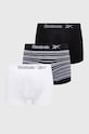 Bokserice Reebok (3-pack) pletivo crna F8407