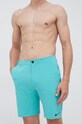 Plavkové šortky Nike Flow Planet friendly tyrkysová NESSC515