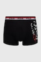Boxerky Fila pletenina černá FU5147