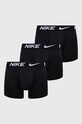 Nike bokserki 3-pack dzianina czarny KE1157