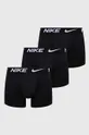 μαύρο Μποξεράκια Nike 3-pack Ανδρικά