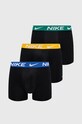 Nike bokserki (3-pack) dzianina czarny KE1157